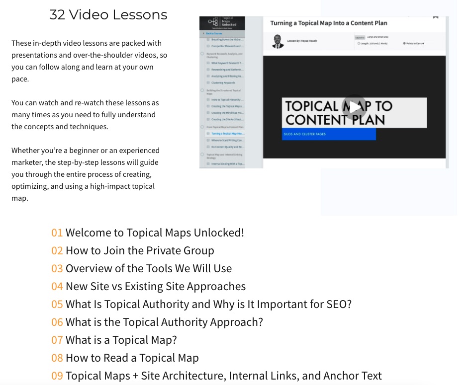 Topical Maps Unlocked Course Details and Curriculum